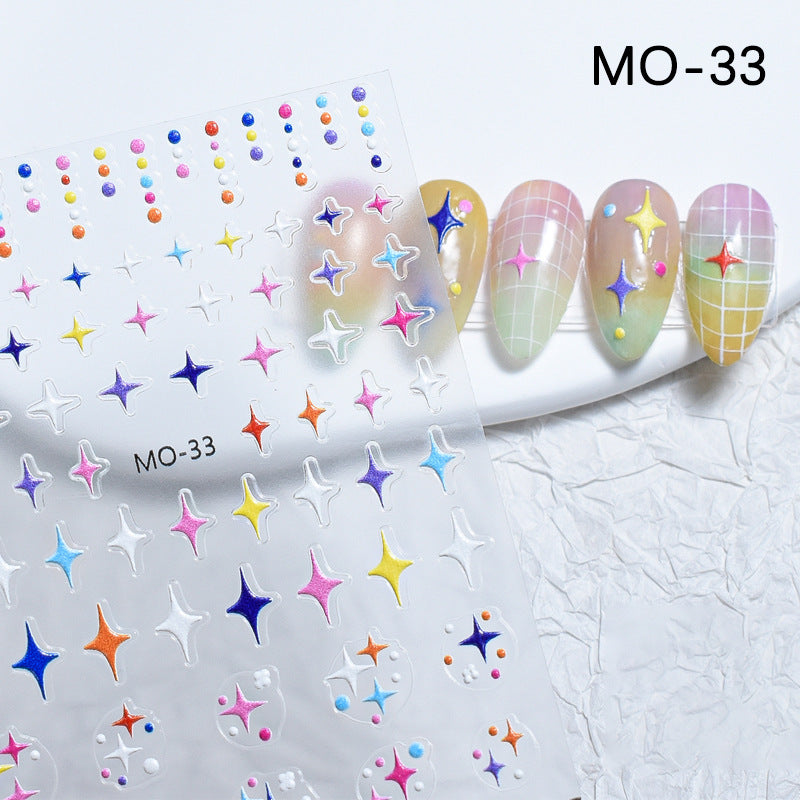 Nail Art Stickers MO-33