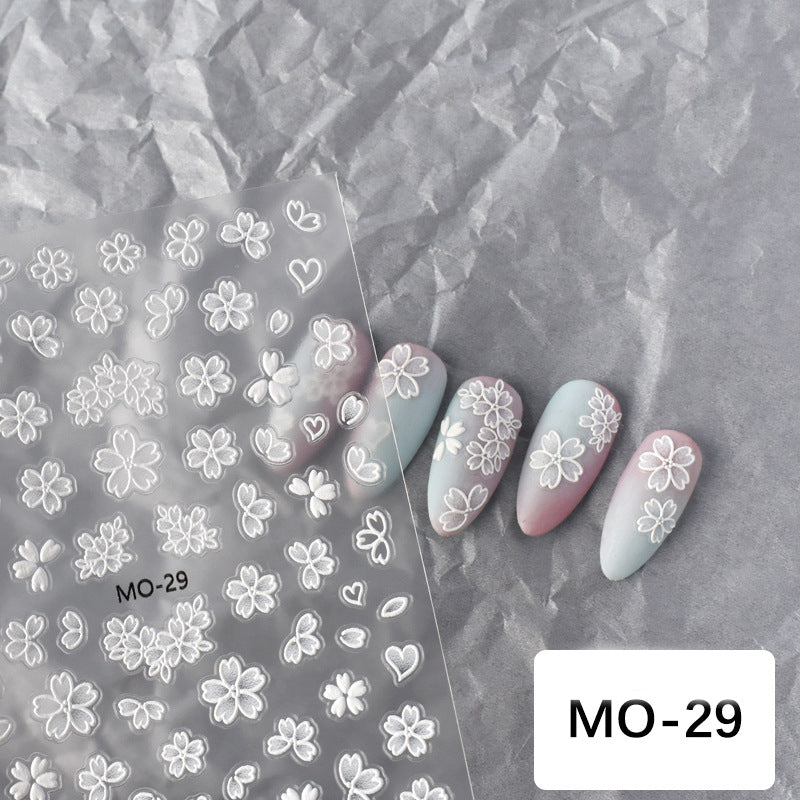 Nail Art Stickers MO-29