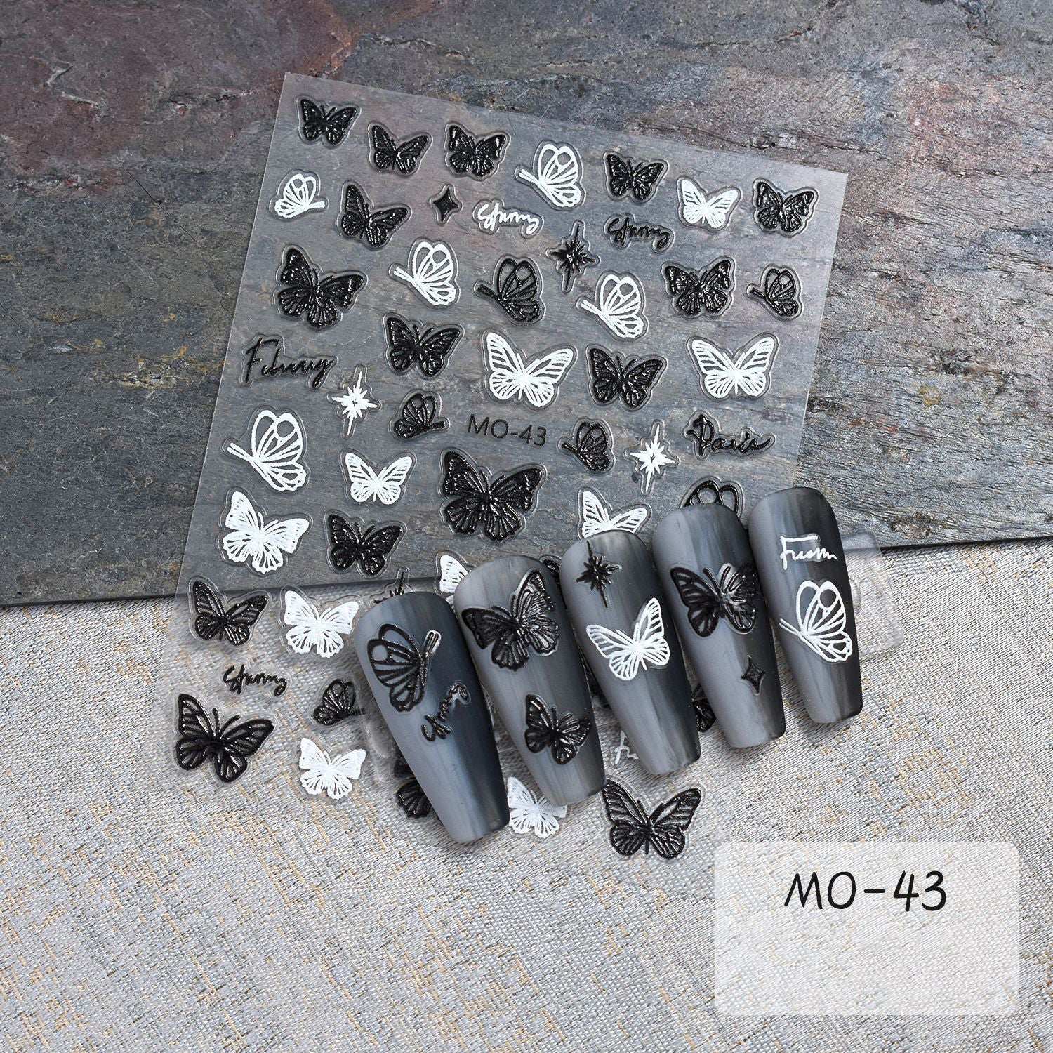 Nail Art Stickers MO-43