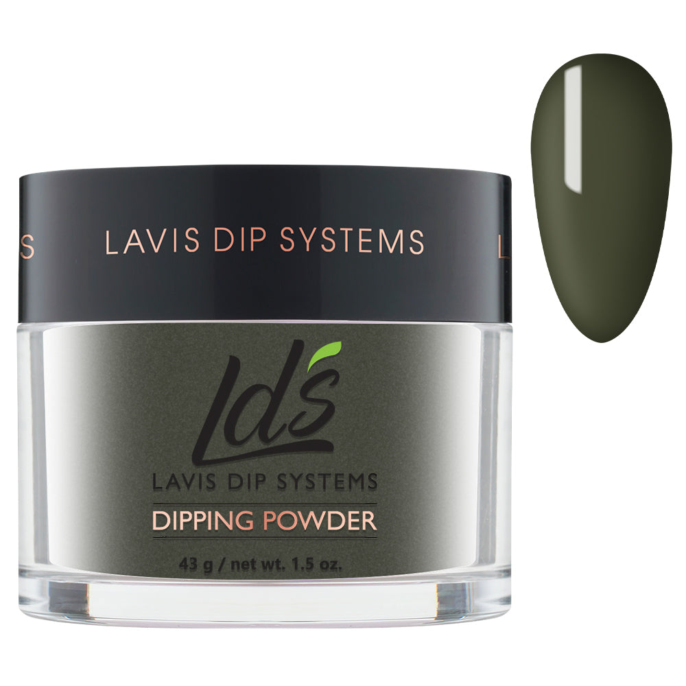LDS Green Dipping Powder Nail Colors - 021 Moss-Cato