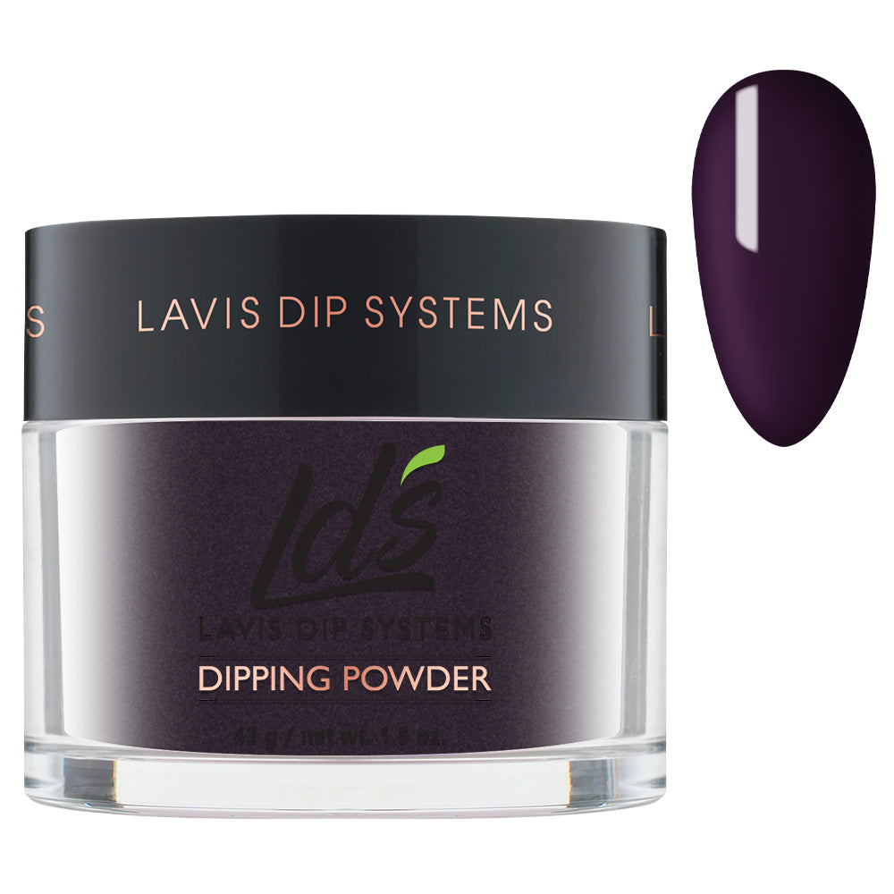 LDS Purple Dipping Powder Nail Colors - 022 Bruised Plum