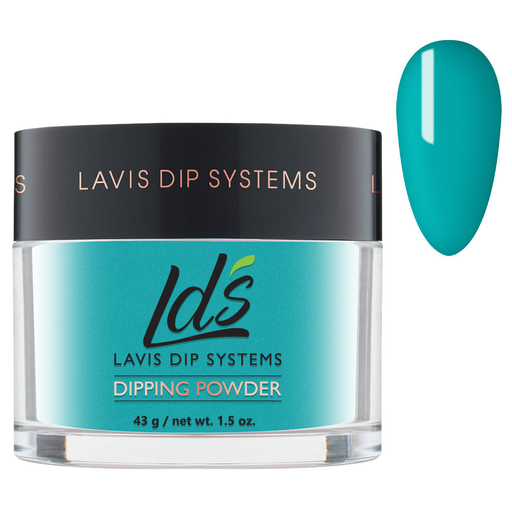 LDS Green Dipping Powder Nail Colors - 027 Blue Or Green