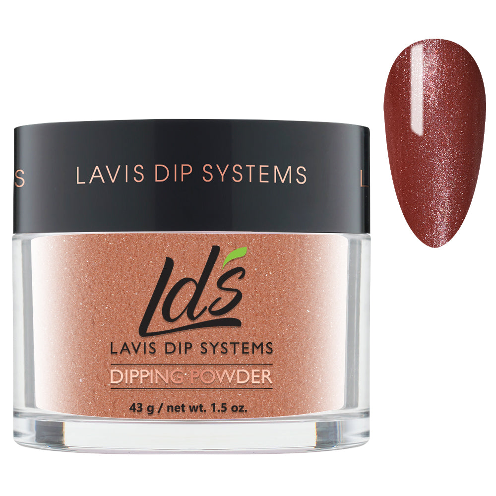 LDS Brown, Glitter Dipping Powder Nail Colors - 043 Bronze