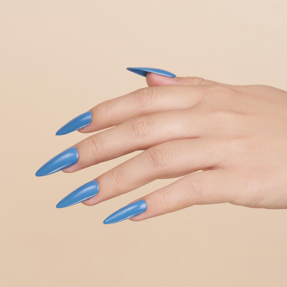Lavis Gel Nail Polish Duo - 052 Blue Colors - Lesson Blue