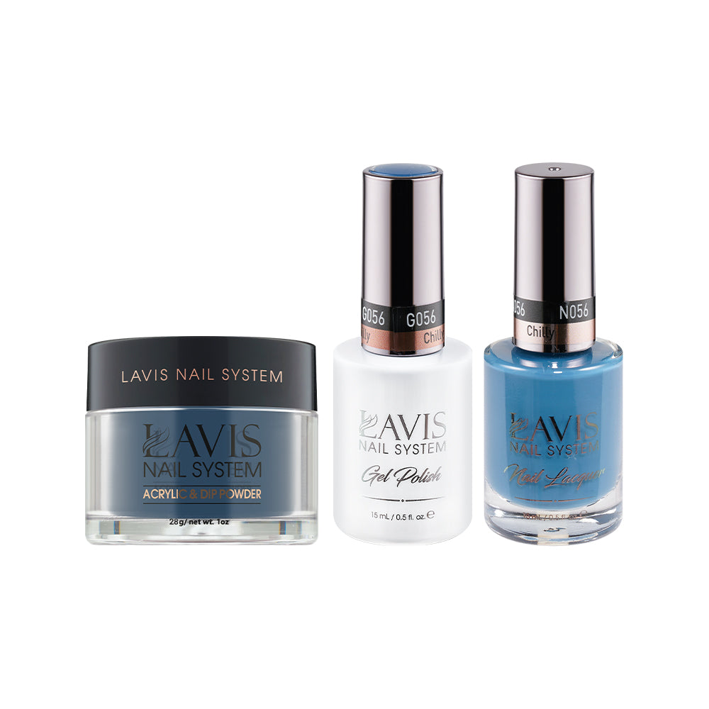 LAVIS 3 in 1 - 056 Chilly - Acrylic & Dip Powder, Gel & Lacquer