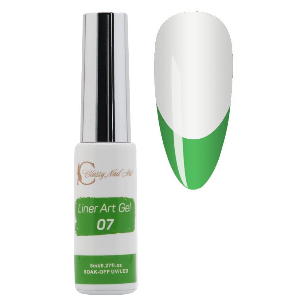 CNA Gel Polish Nail Art Liner - Green 07