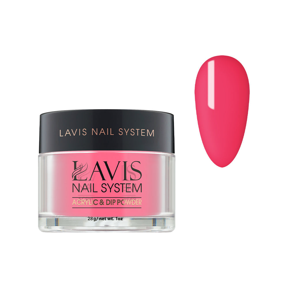 Lavis Acrylic Powder - 088 Sweetest 16 - Pink, Coral, Neon Colors