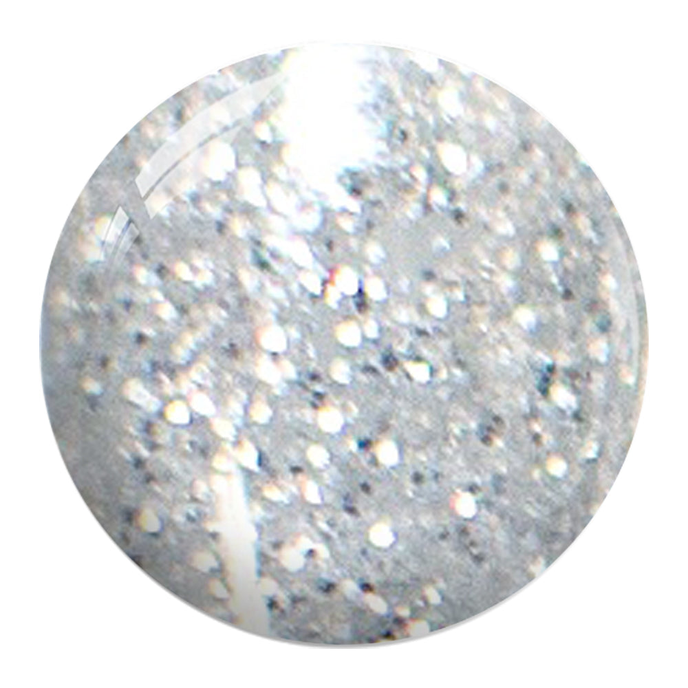 Gelixir Acrylic & Powder Dip Nails 093 Glistening Star - Glitter, Silver Colors