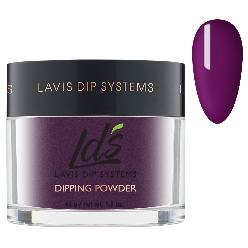 LDS Purple Dipping Powder Nail Colors - 095 Smoked Purple