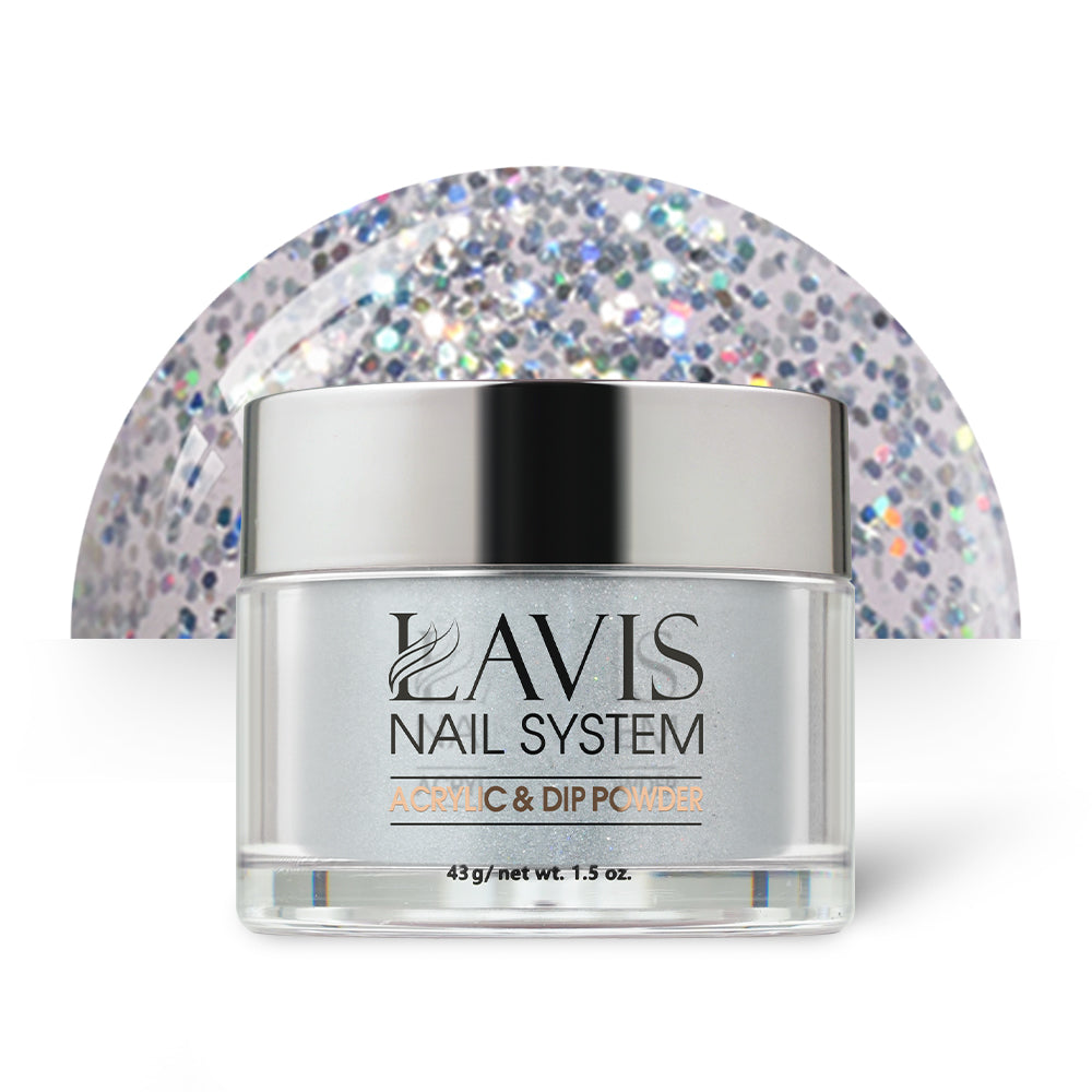 Lavis Acrylic Powder - 097 Fantasyland - Silver, Glitter Colors