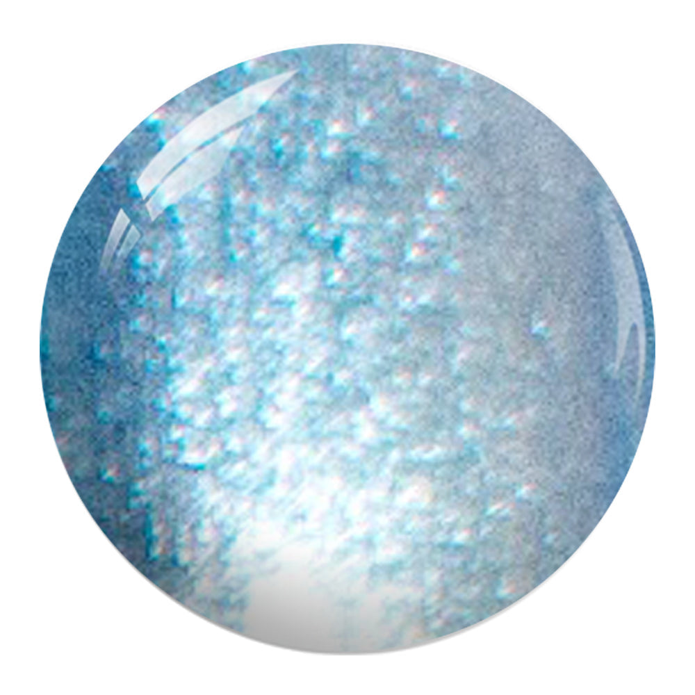 Gelixir Acrylic & Powder Dip Nails 097 Metallic Ocean - Glitter, Blue Colors