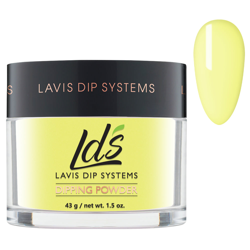 LDS Yellow Dipping Powder Nail Colors - 099 Pale Yellow