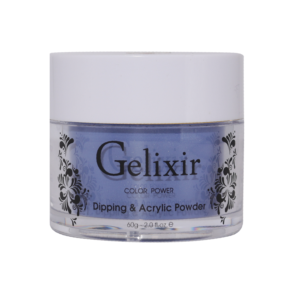 Gelixir Acrylic & Powder Dip Nails 100 Purple Secret - Glitter, Purple Colors