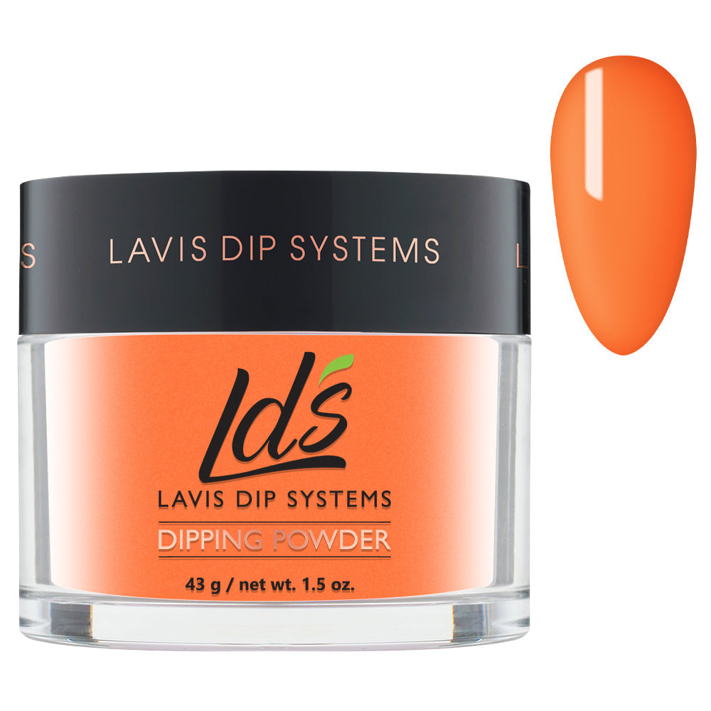 LDS Orange Dipping Powder Nail Colors - 101 Fantatastic