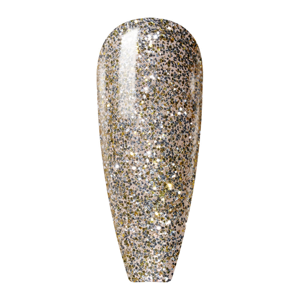 Lavis Gel Nail Polish Duo - 101 Gold Glitter Colors - Lucky Charm