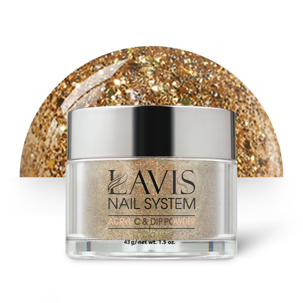 Lavis Acrylic Powder - 105 All That Is Gold - Gold, Glitter Colors