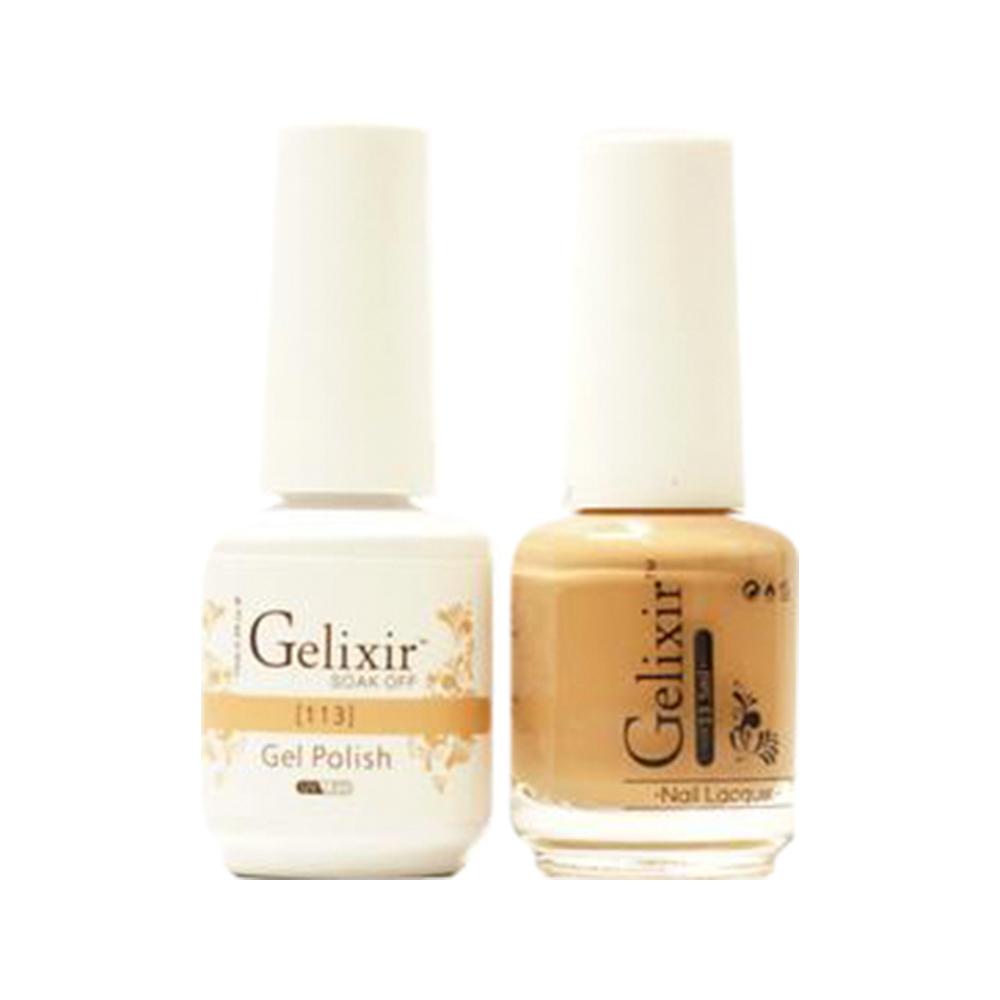 Gelixir Gel Nail Polish Duo - 113 Brown Colors