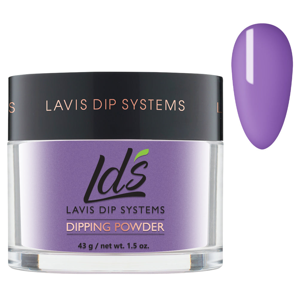 LDS Purple Dipping Powder Nail Colors - 117 Plum Pagoda