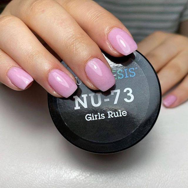 NuGenesis Dipping Powder Nail - NU 073 Girls Rule - Beige, Neutral Colors