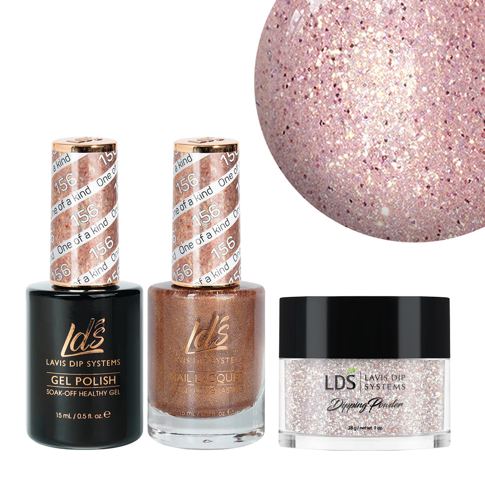 LDS 3 in 1 - 156 One Of A Kind - Dip, Gel & Lacquer Matching