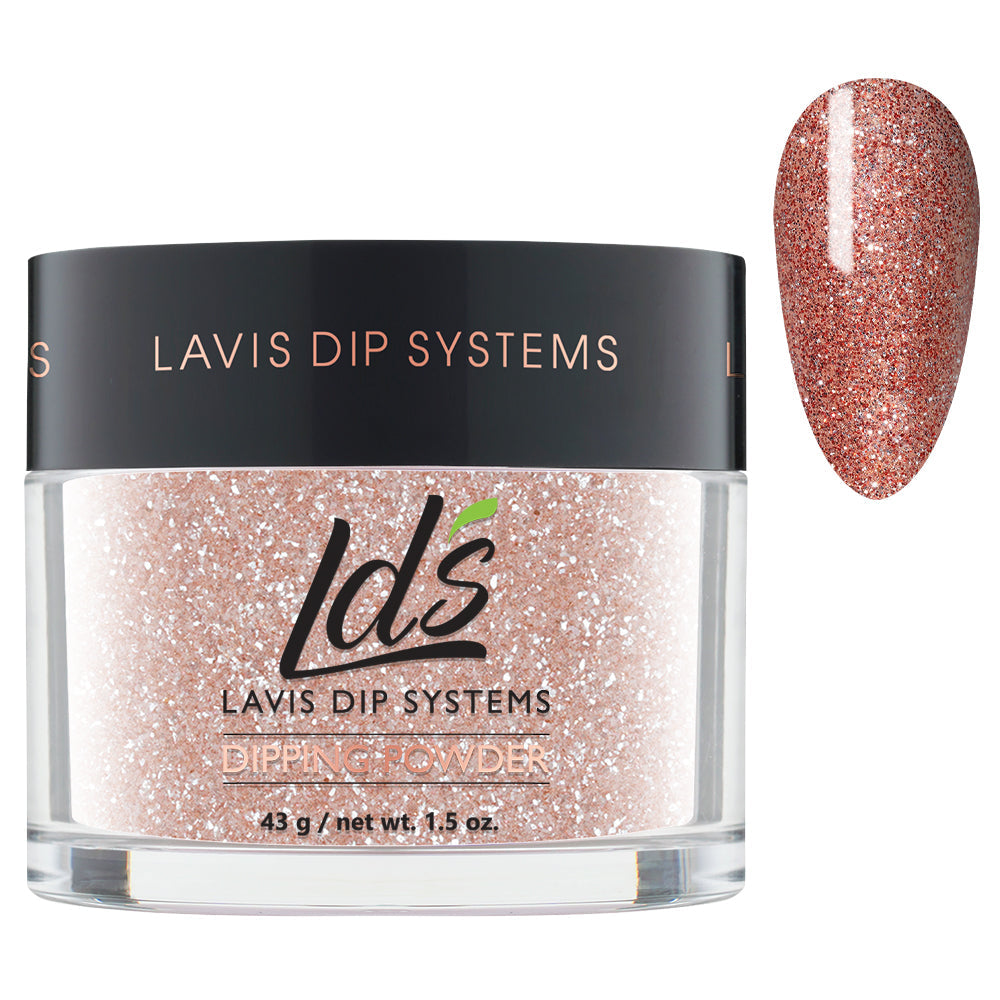 LDS Glitter Dipping Powder Nail Colors - 157 Endless Love