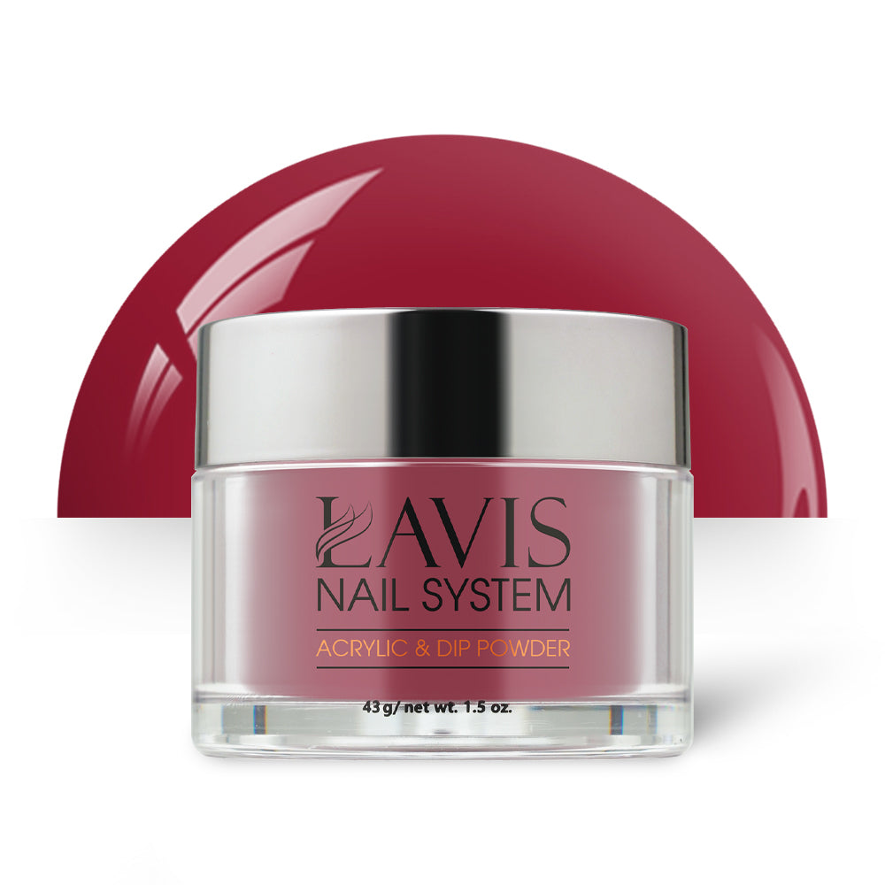 Lavis Acrylic Powder - 163 Fine Wine - Crimson Colors