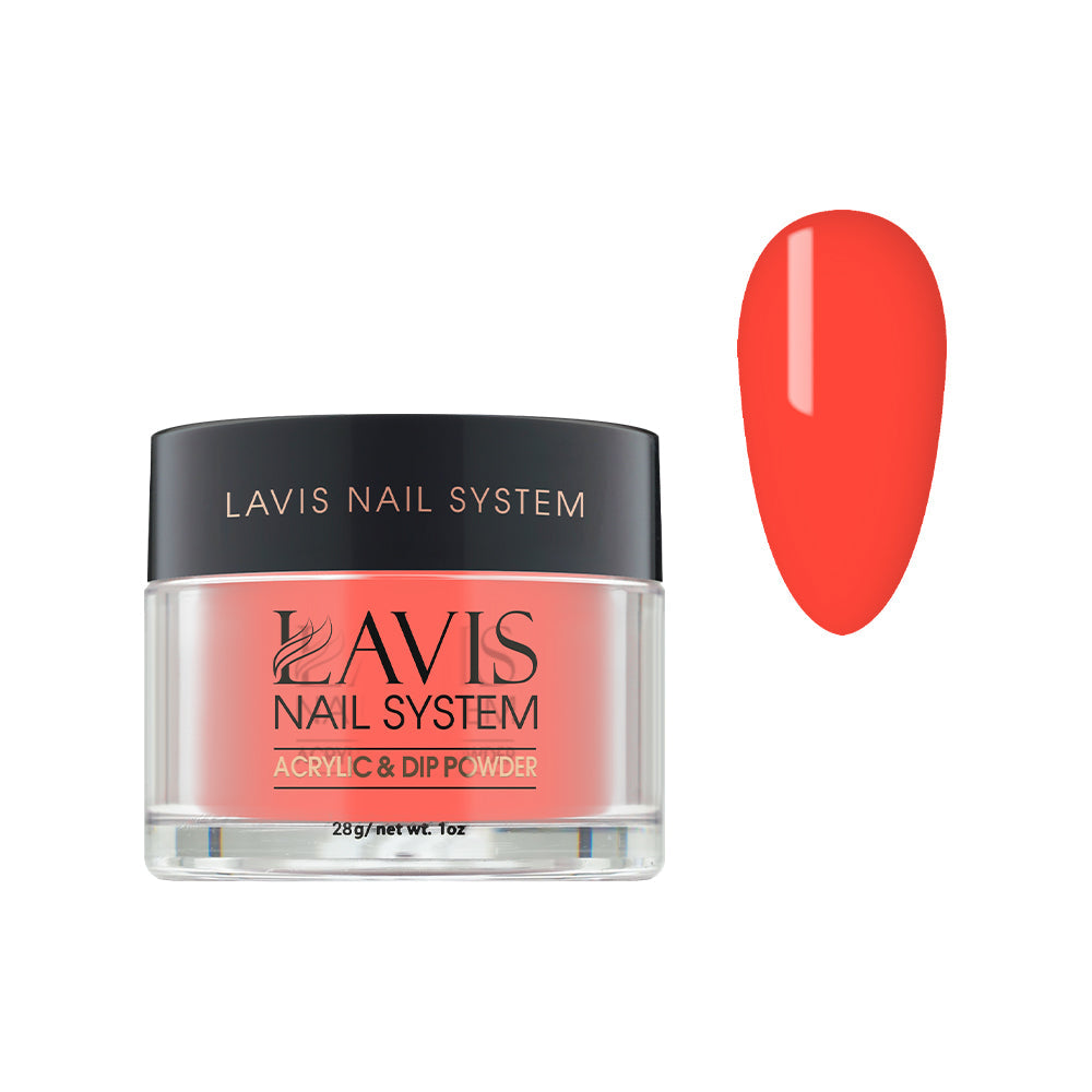 Lavis Acrylic Powder - 164 Rejuvenate - Coral Colors