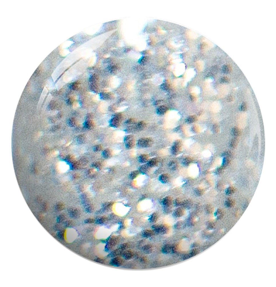 Gelixir Acrylic & Powder Dip Nails 164 - Silver, Glitter Colors