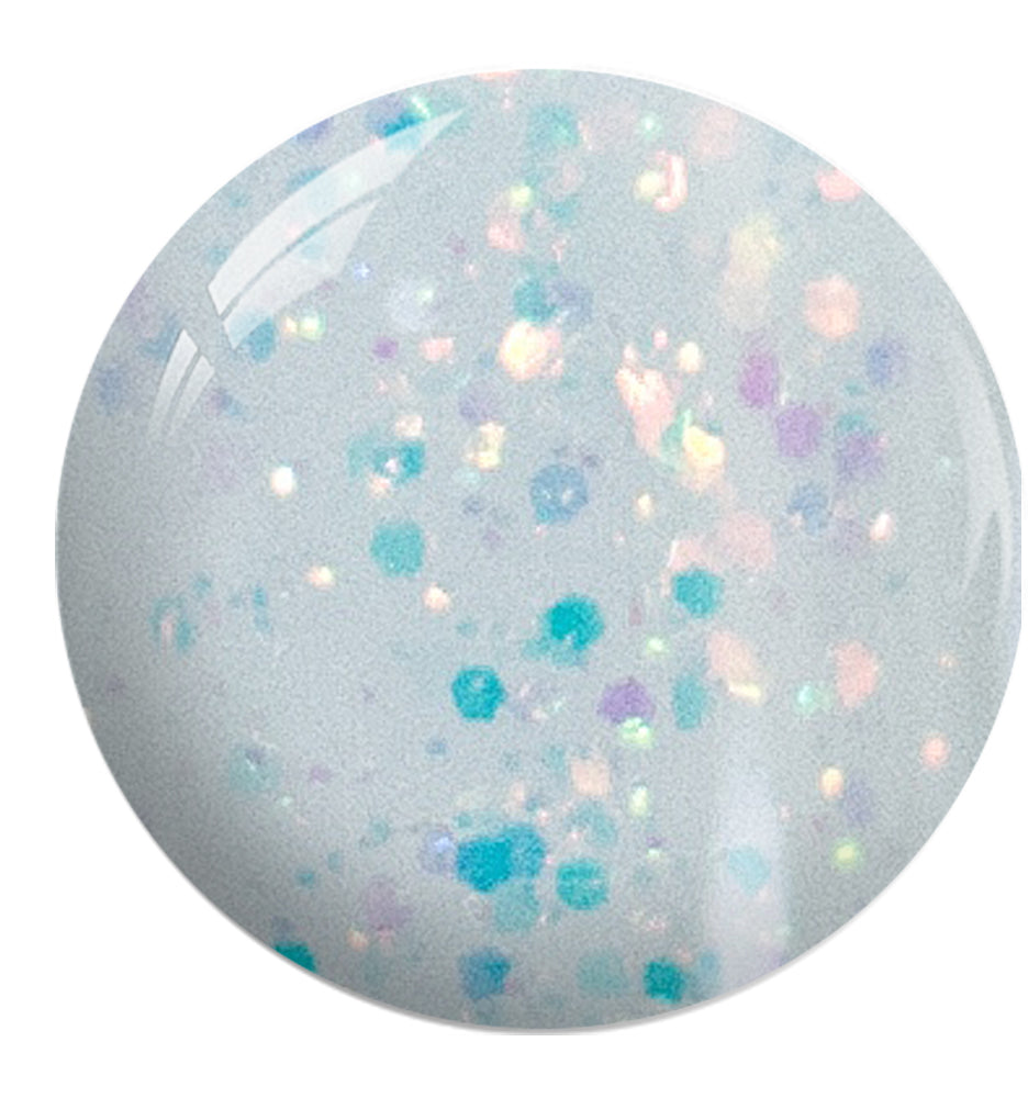 Gelixir Acrylic & Powder Dip Nails 166 - Clear, Glitter Colors