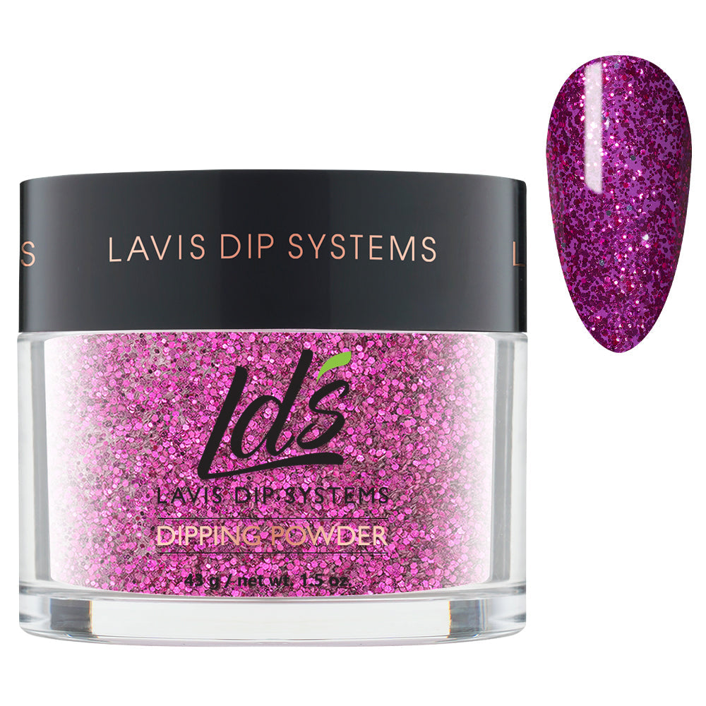 LDS Glitter, Pink Dipping Powder Nail Colors - 169 Star Memoir