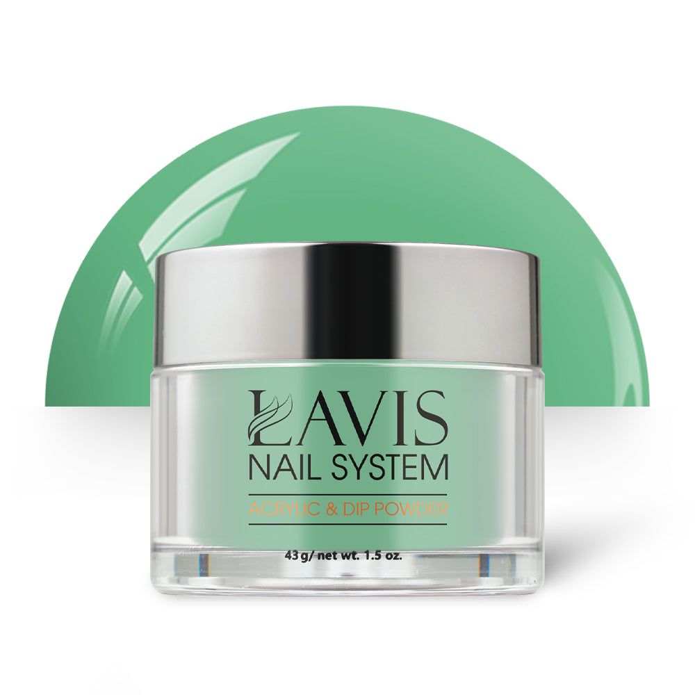Lavis Acrylic Powder - 173 Frosted Emerald - Green Colors