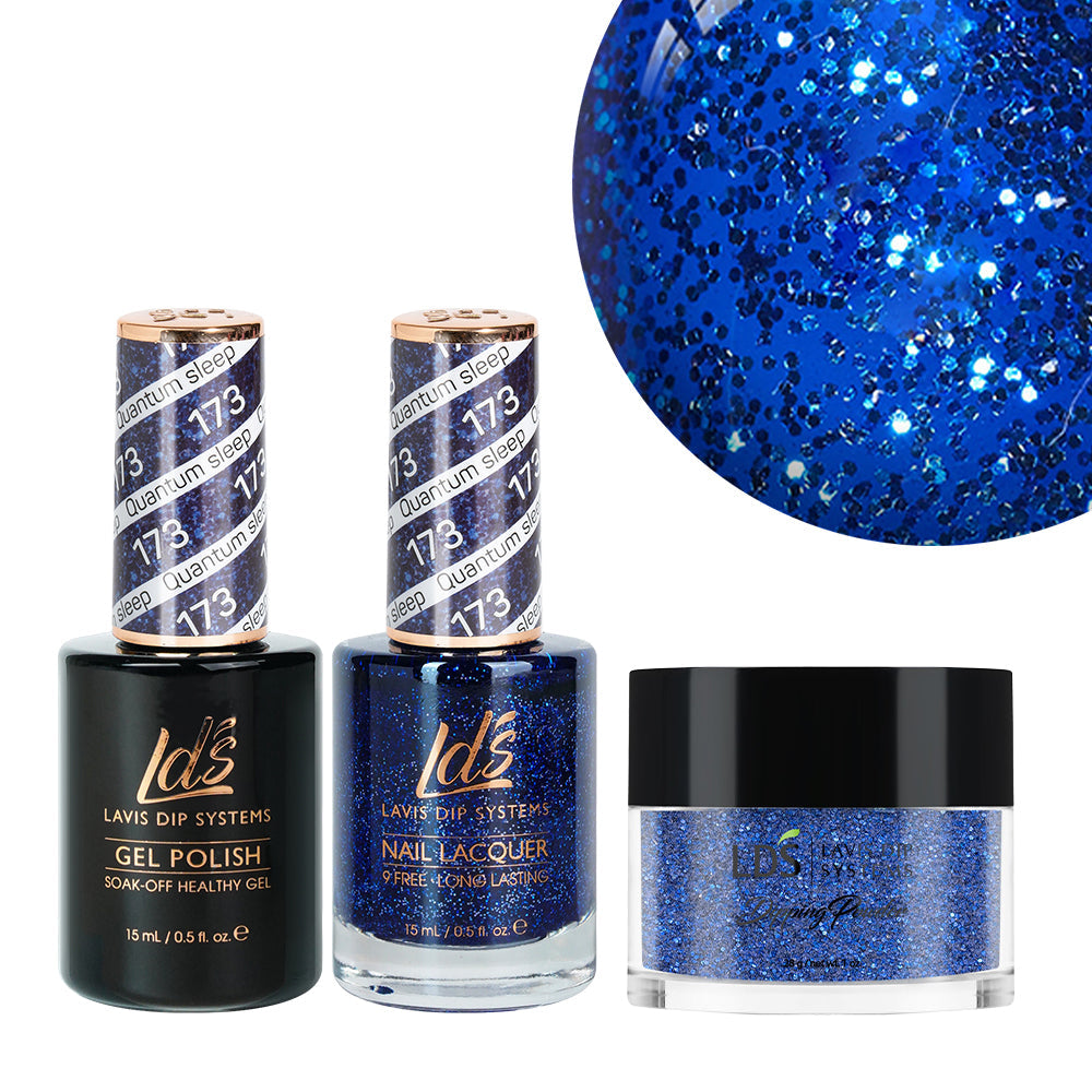 LDS 3 in 1 - 173 Quantum Sleep - Dip, Gel & Lacquer Matching