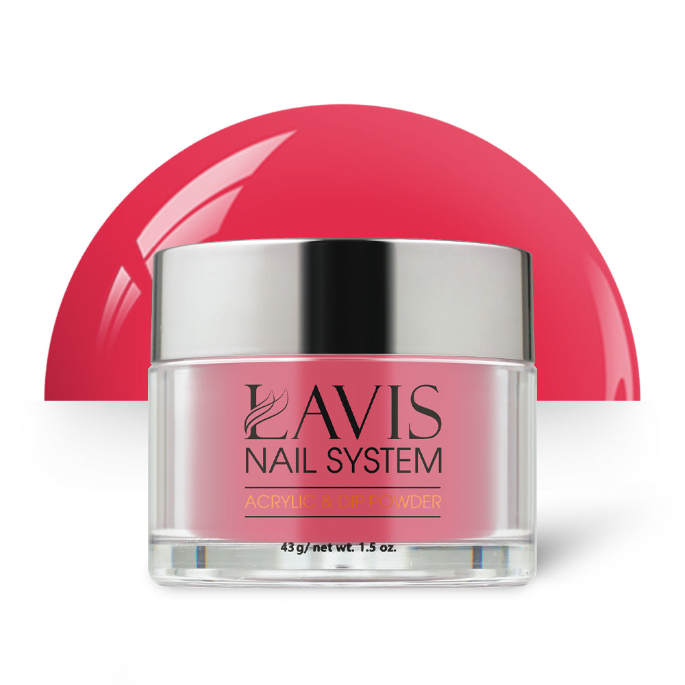 Lavis Acrylic Powder - 188 Feverish Pink - Pink Colors