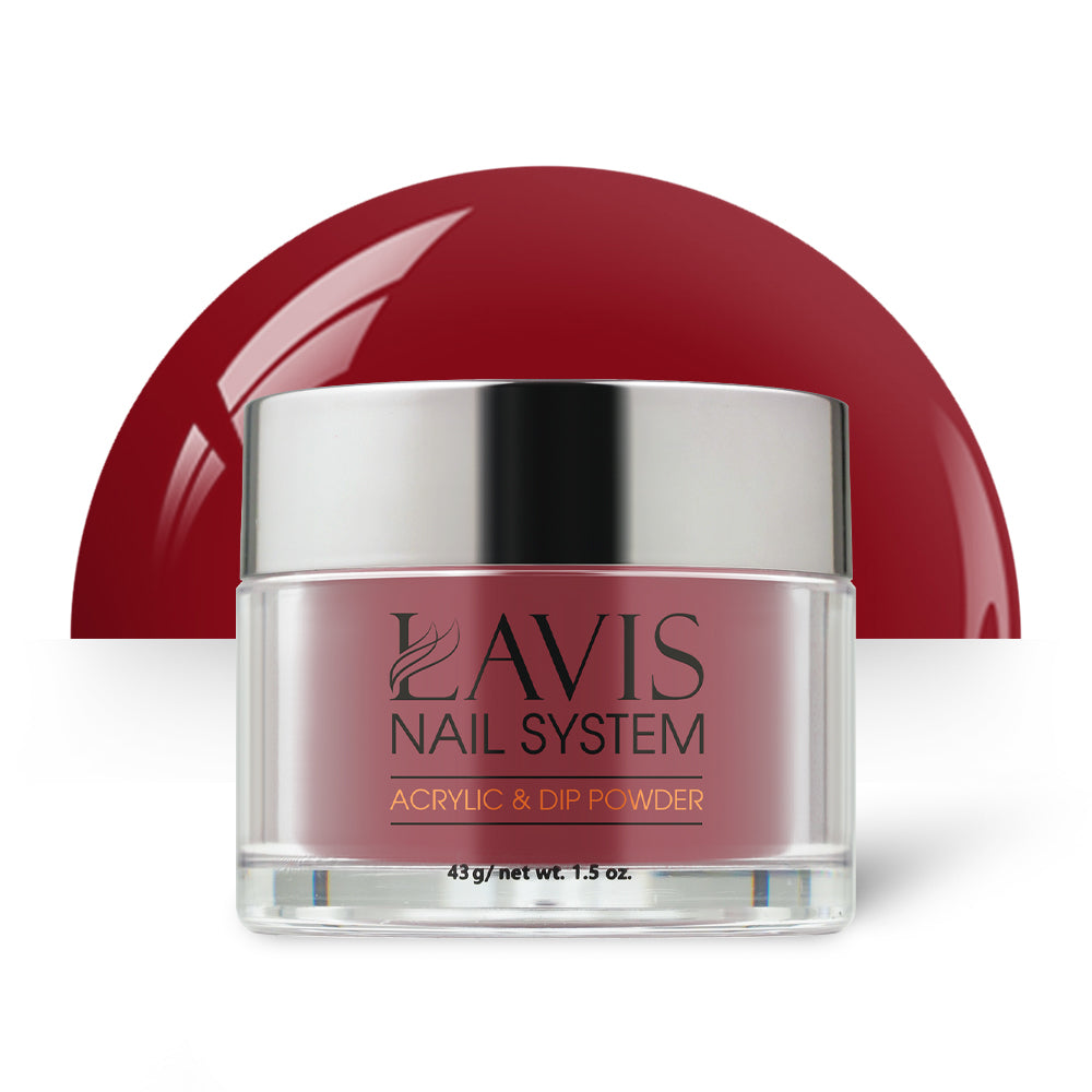 Lavis Acrylic Powder - 189 Coral Bellls - Crimson Colors