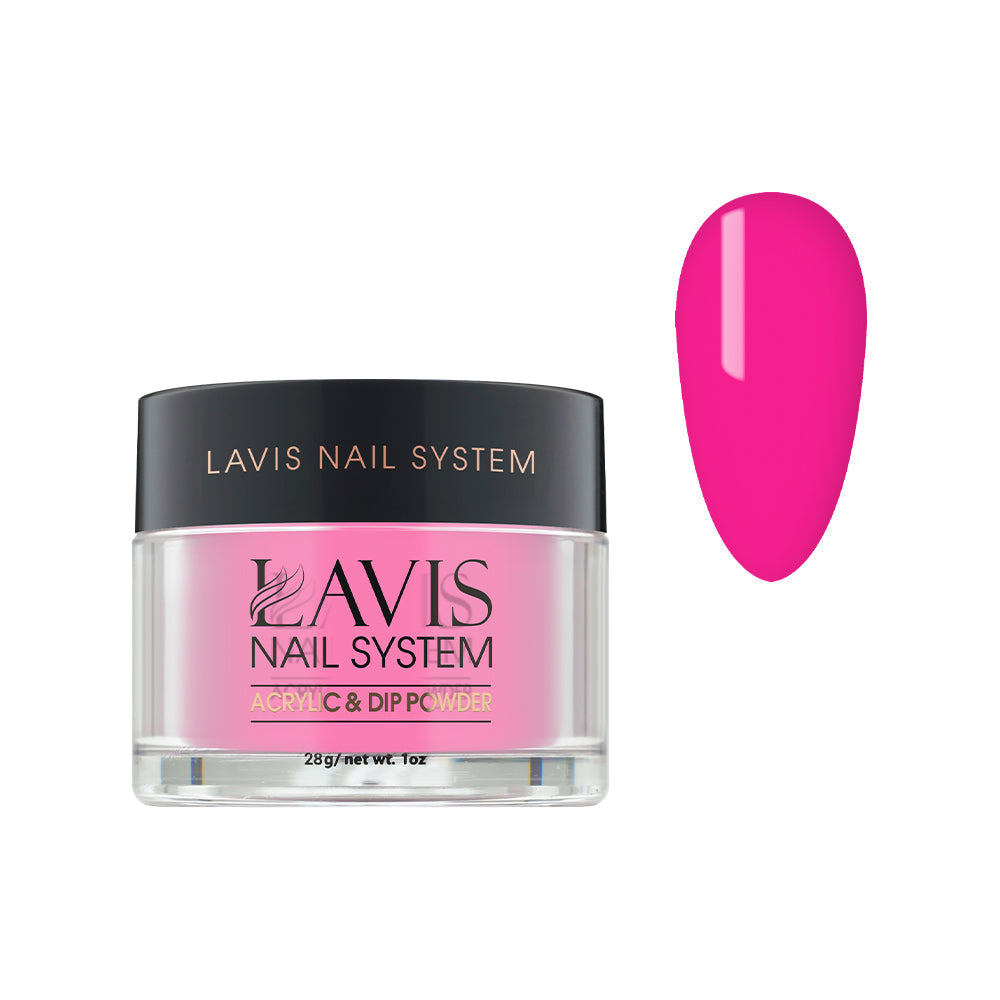 Lavis Acrylic Powder - 190 Brilliant Rose - Pink Colors