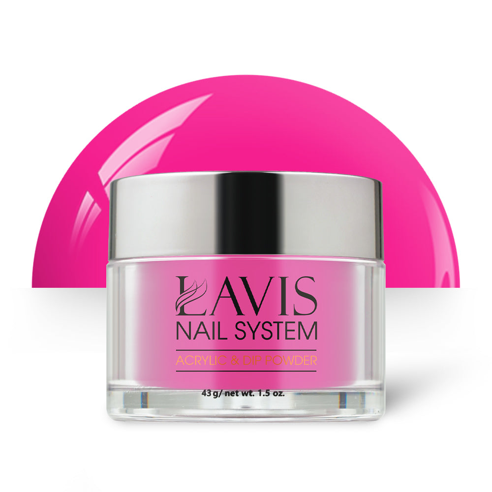 Lavis Acrylic Powder - 190 Brilliant Rose - Pink Colors