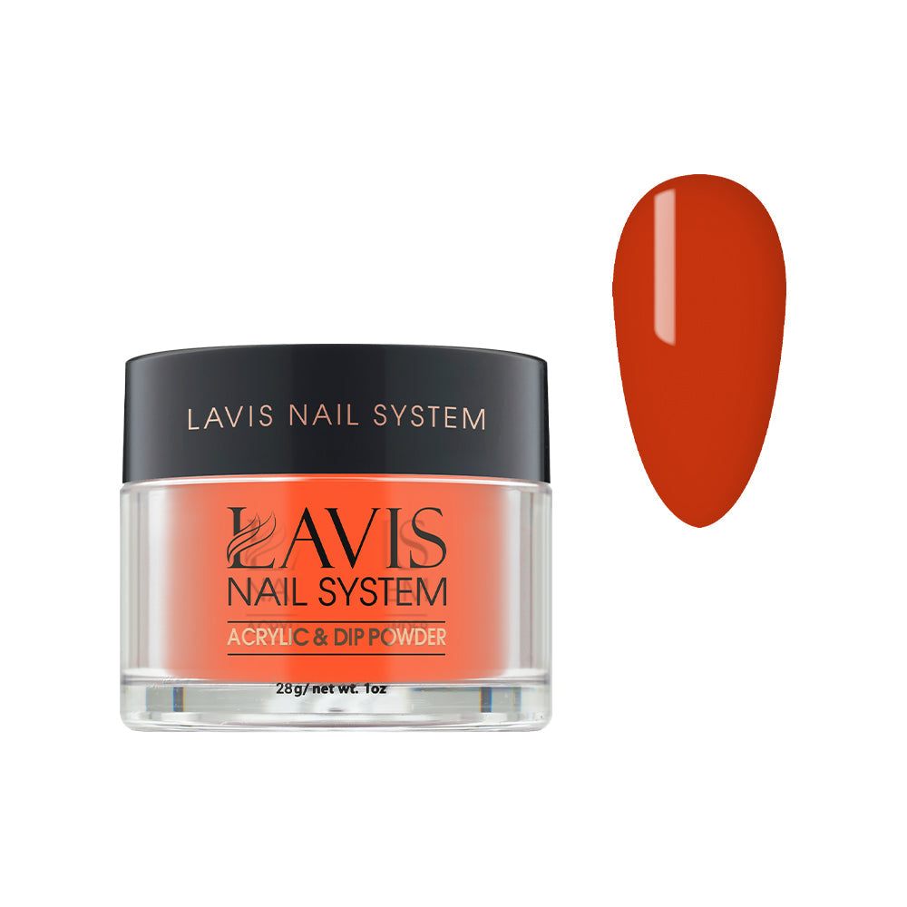 Lavis Acrylic Powder - 197 Energetic Orange - Orange Colors