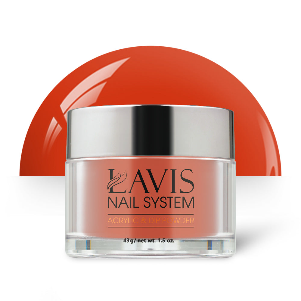Lavis Acrylic Powder - 205 Cayenne Pepper - Orange Colors