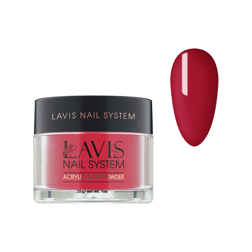 Lavis Acrylic Powder - 223 Stolen Kiss - Crimson Colors