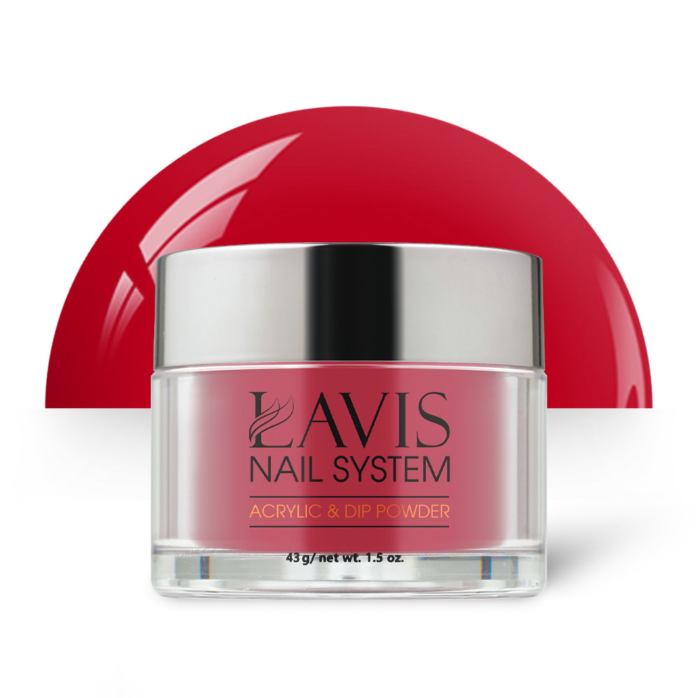 Lavis Acrylic Powder - 223 Stolen Kiss - Crimson Colors