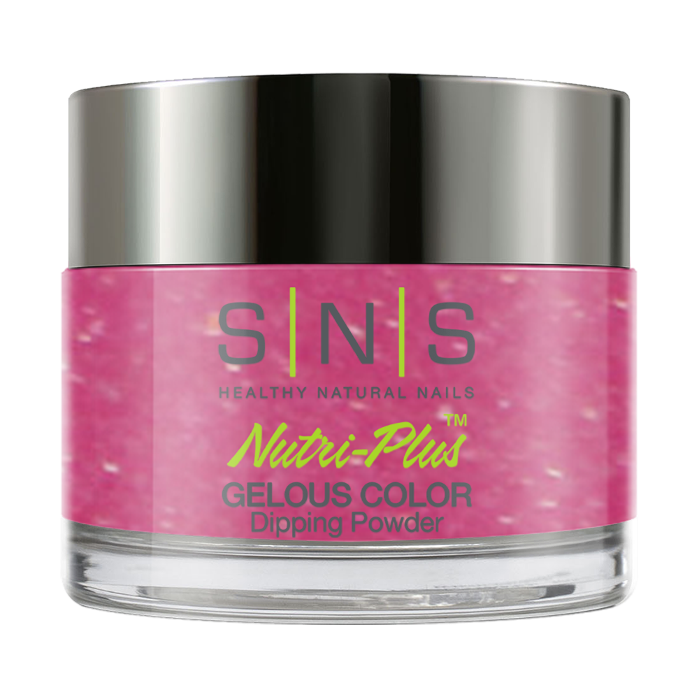 SNS Dipping Powder Nail - 371 - Pink, Glitter Colors