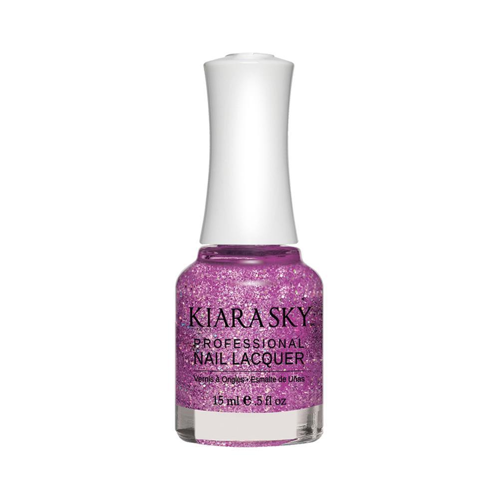 Kiara Sky Nail Lacquer - 430 Purple Spark