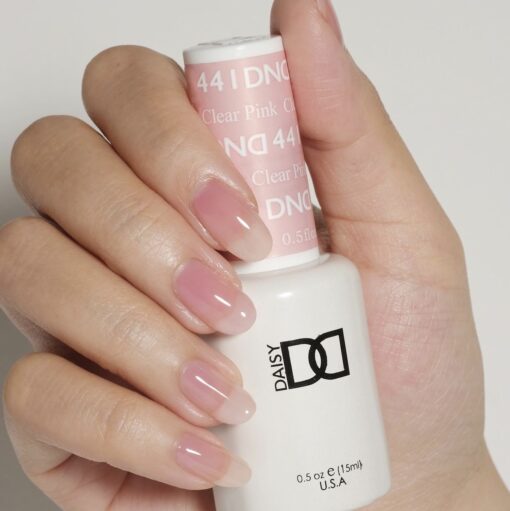 DND Gel Nail Polish Duo - 441 Pink Colors - Clear Pink