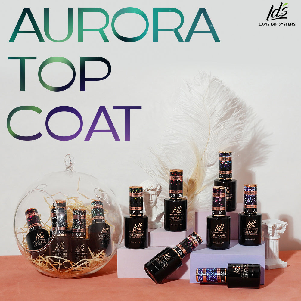LDS 08 Beauty Theory - Gel Polish 0.5 oz - Aurora Top Coat