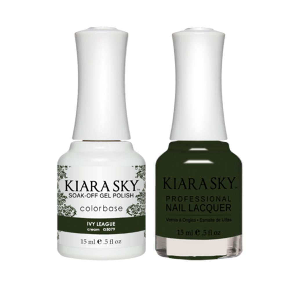 Kiara Sky Gel Nail Polish Duo - All-In-One - 5079 IVY LEAGUE