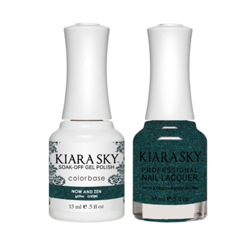 Kiara Sky Gel Nail Polish Duo - All-In-One - 5080 IVY LEAGUE
