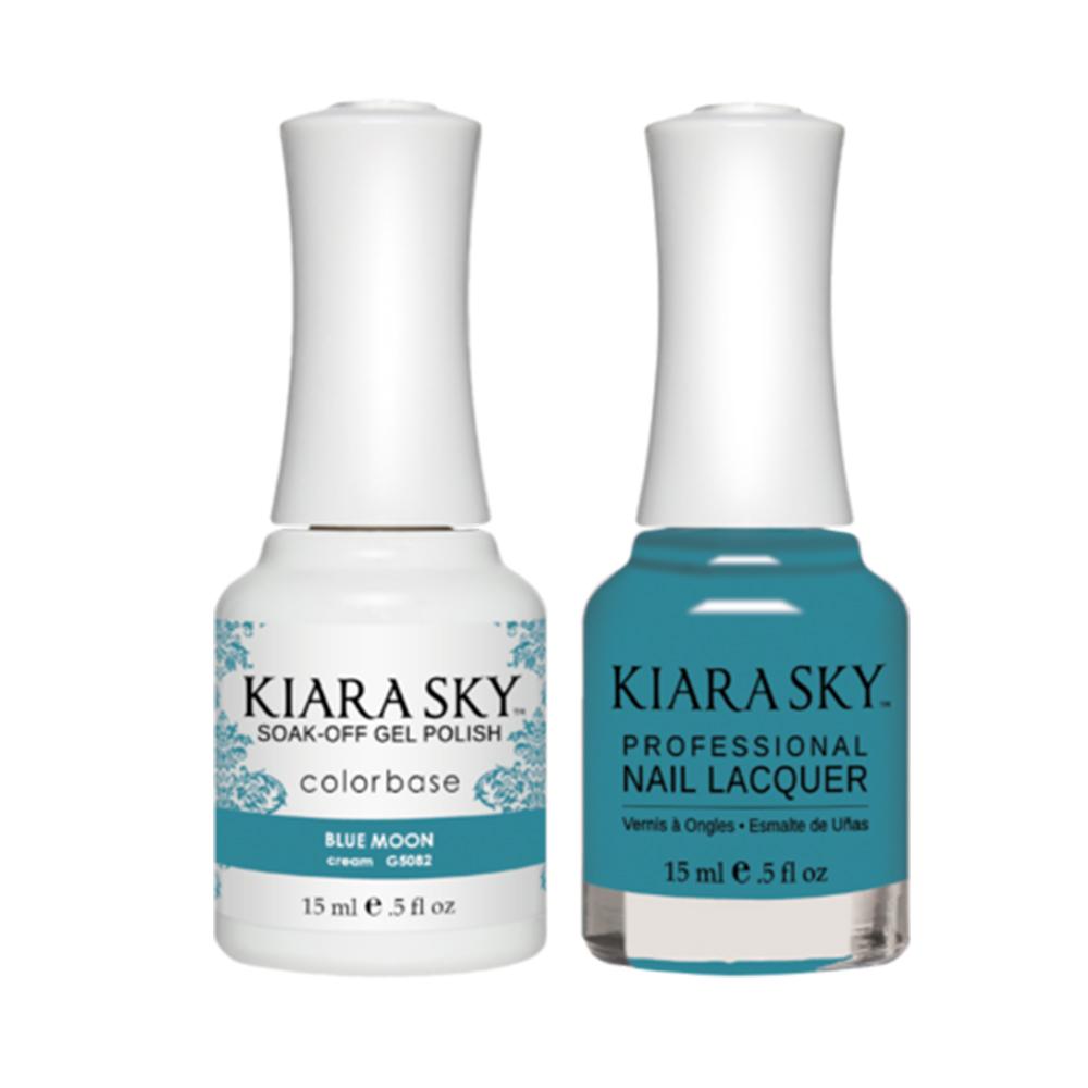 Kiara Sky Gel Nail Polish Duo - All-In-One - 5082 BLUE MOON