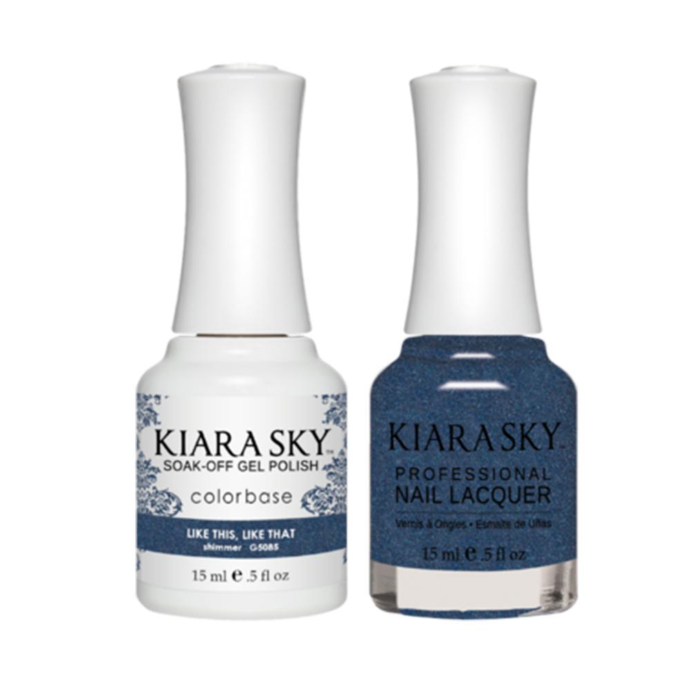 Kiara Sky Gel Nail Polish Duo - All-In-One - 5085 LIKE THIS, LIKE THAT