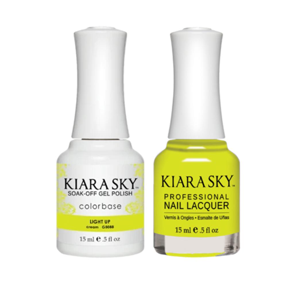 Kiara Sky Gel Nail Polish Duo - All-In-One - 5088 LIGHT UP