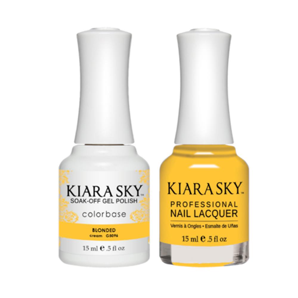Kiara Sky Gel Nail Polish Duo - All-In-One - 5096 BLONDED